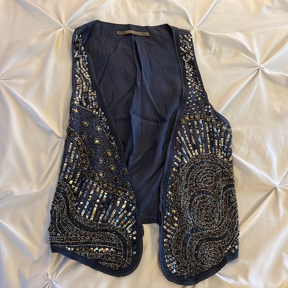 Embellished Vest